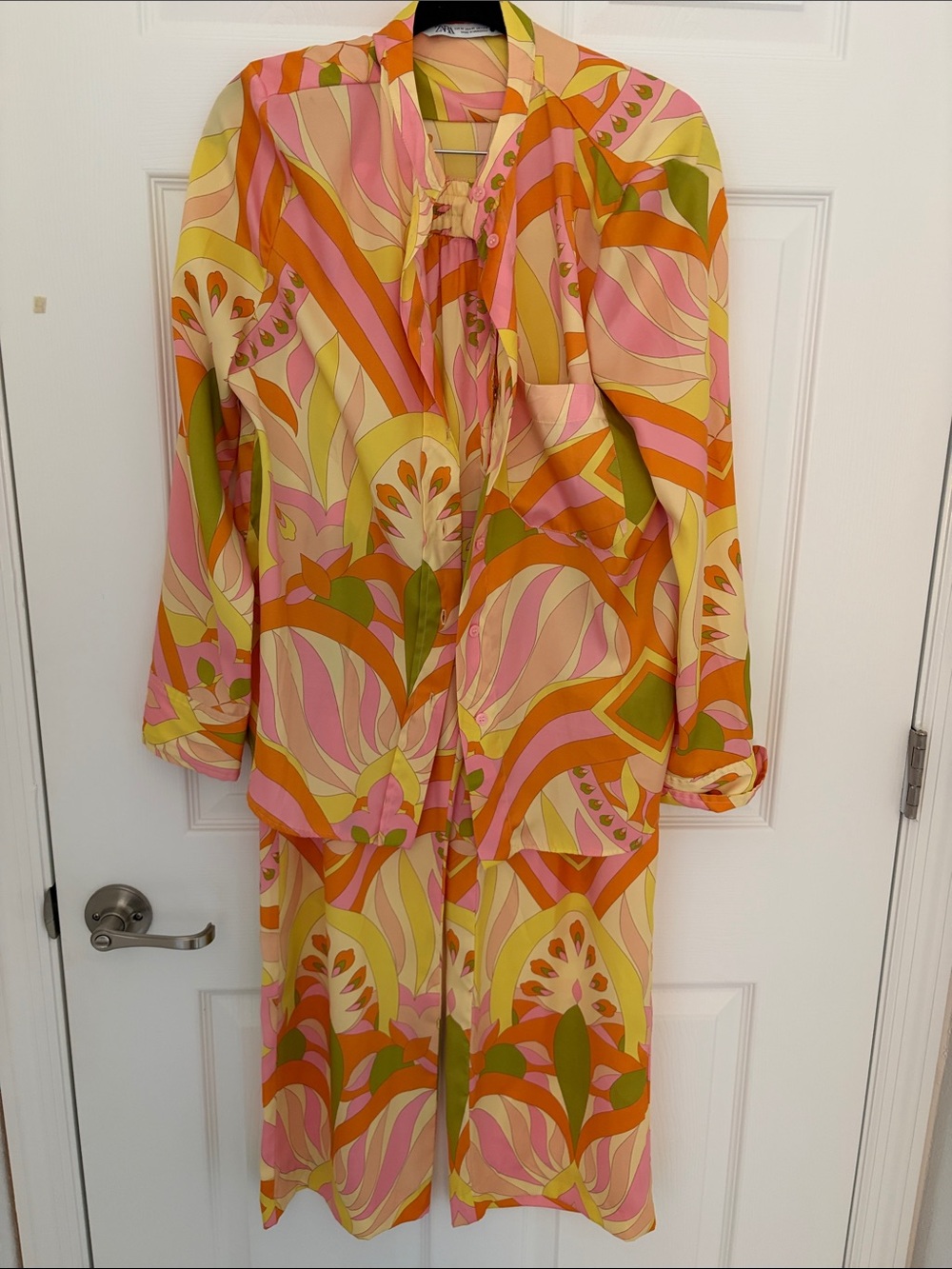 Zara Retro-inspired 2 Piece co-ord outfit